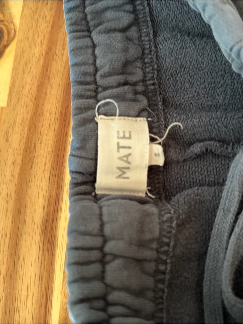 MATE Organic Fleece Wide Leg Pant - blue grey - Picture 4 of 16